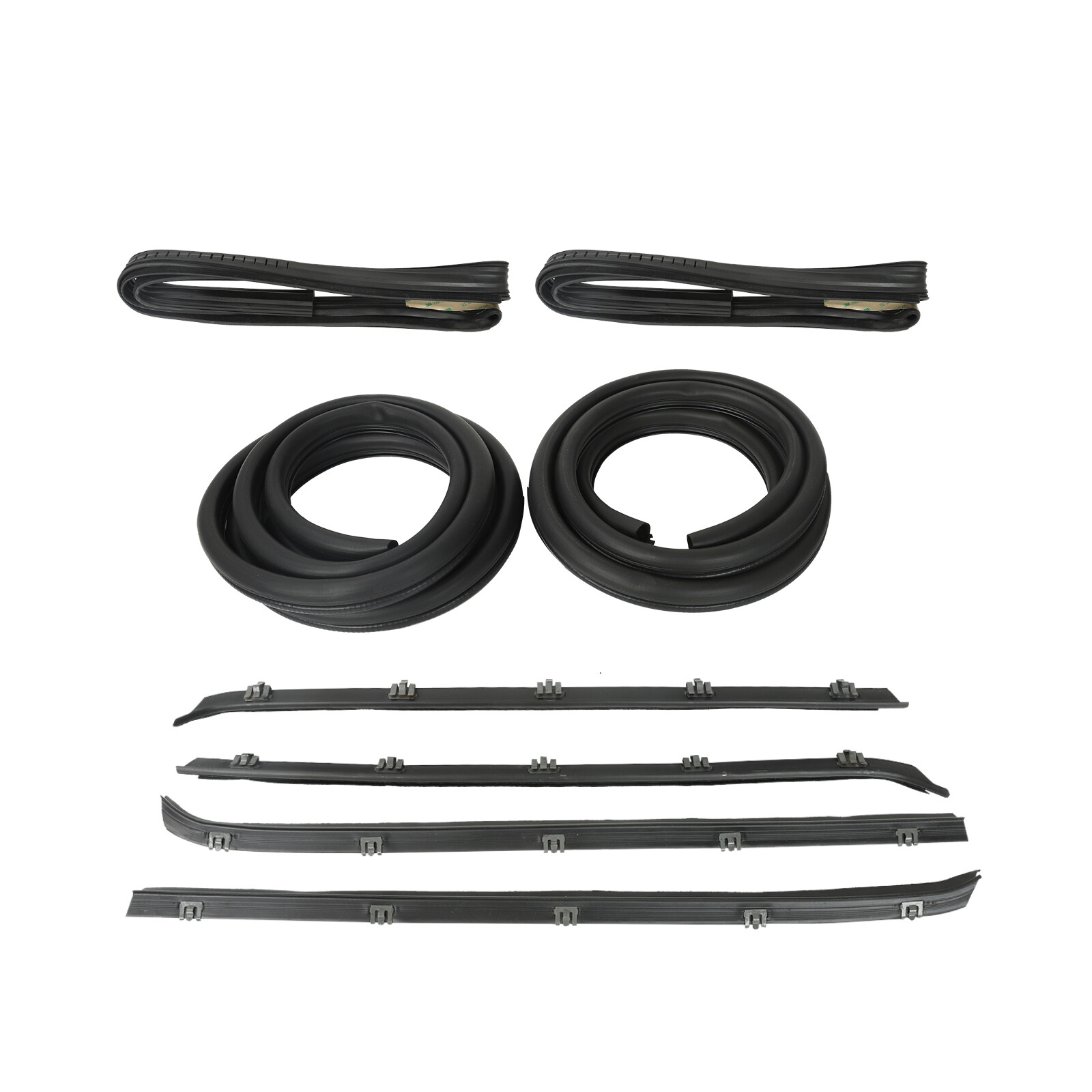 Complete Door Window Weatherstrip Seals Set Kit for 1981-1991 Chevy GMC C10 K10