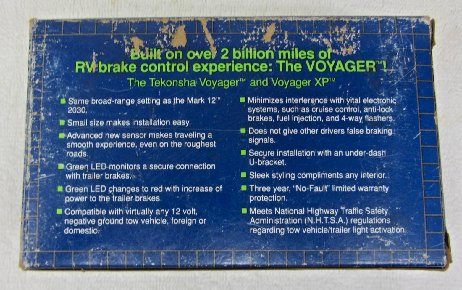 NEW Tekonsha Voyager Trailer Brake Control 9030 2 & 4 Electronic Systems USA NOS