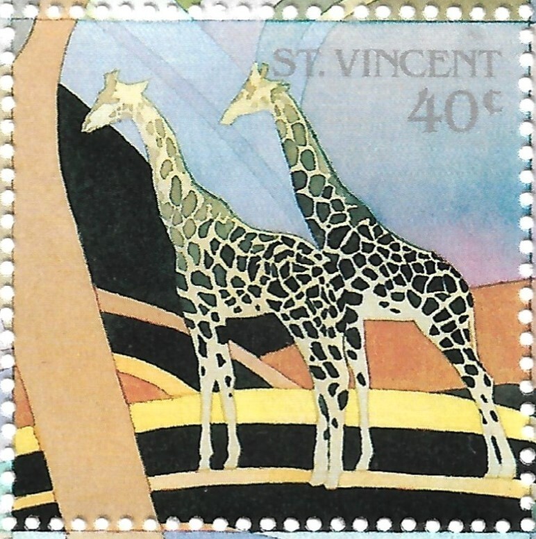 St Vincent Scott 1152 Noah's Ark VF MNH Miniature Sheet 1989.