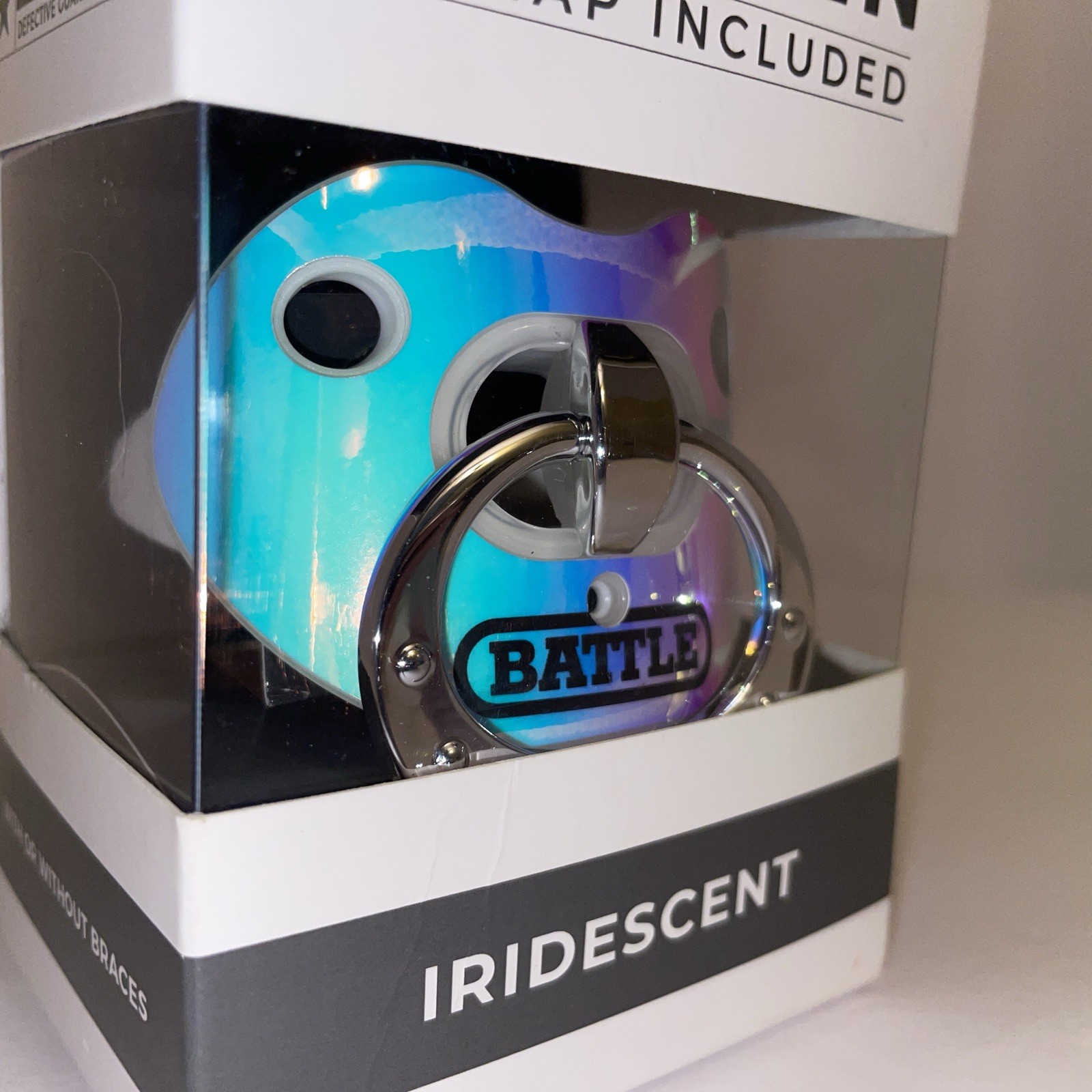 Battle Sports Binky Iridescent Oxygen Lip Protector Mouthguard