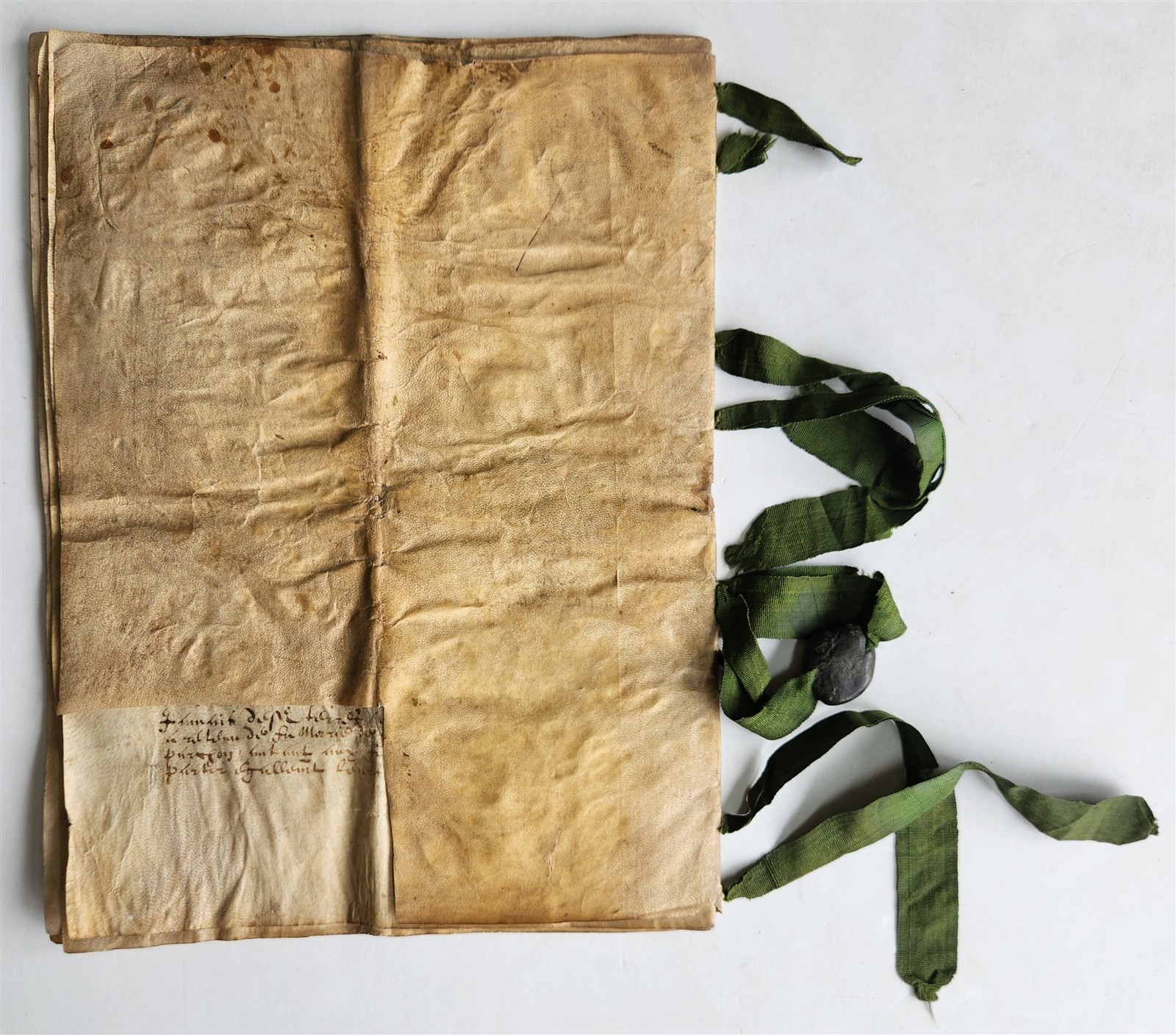 1617 MANUSCRIPT on VELLUM ANTIQUE LEGAL DOCUMENT in Spanish 24 pages