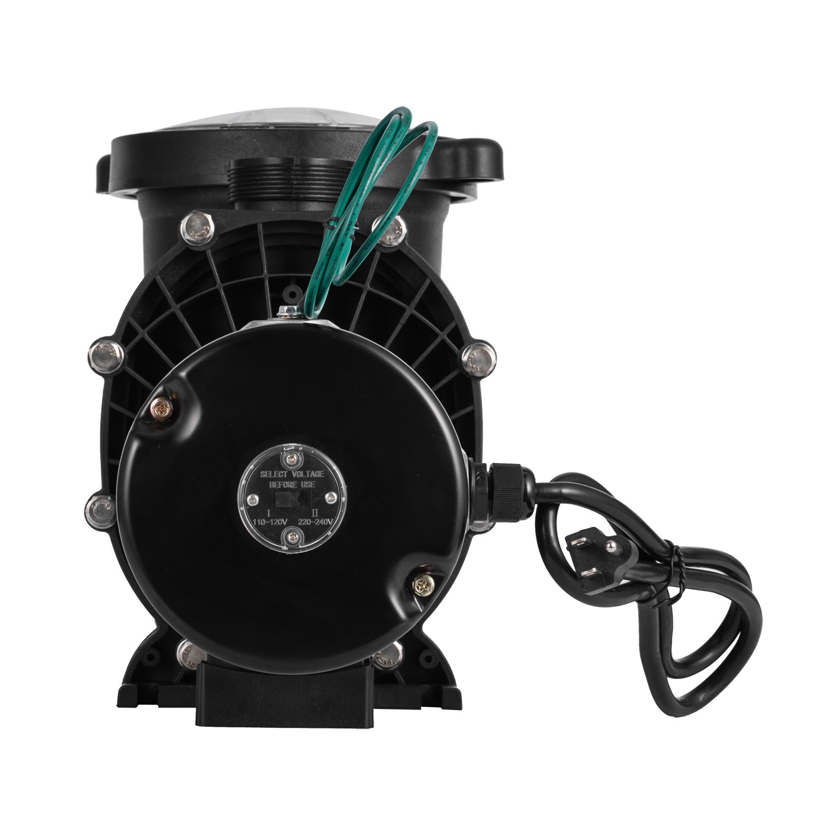 110-220V 1.5HP Swimming Pool Pump In/Above Ground w Motor Strainer Filter Basket