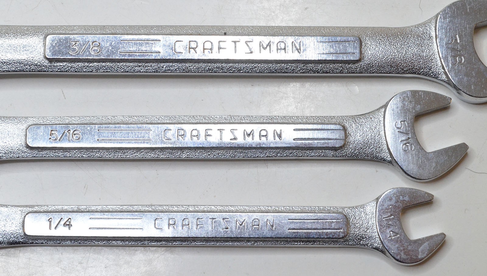 Vintage Craftsman 12pc Inch-SAE 12 Point Combination Wrench Set - Japan