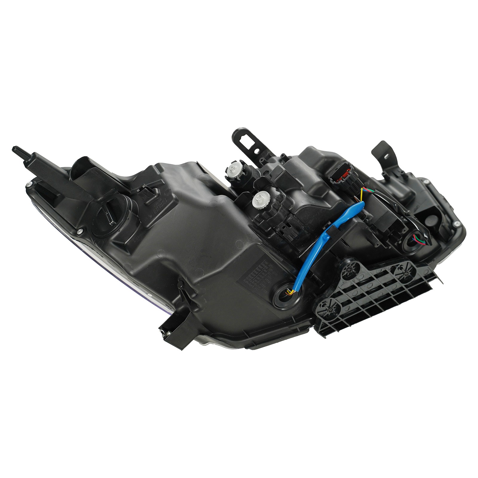 JDM Upgrade LED Headlights For 2014-2022 Infiniti Q50 Black w/o AFS Left+Right