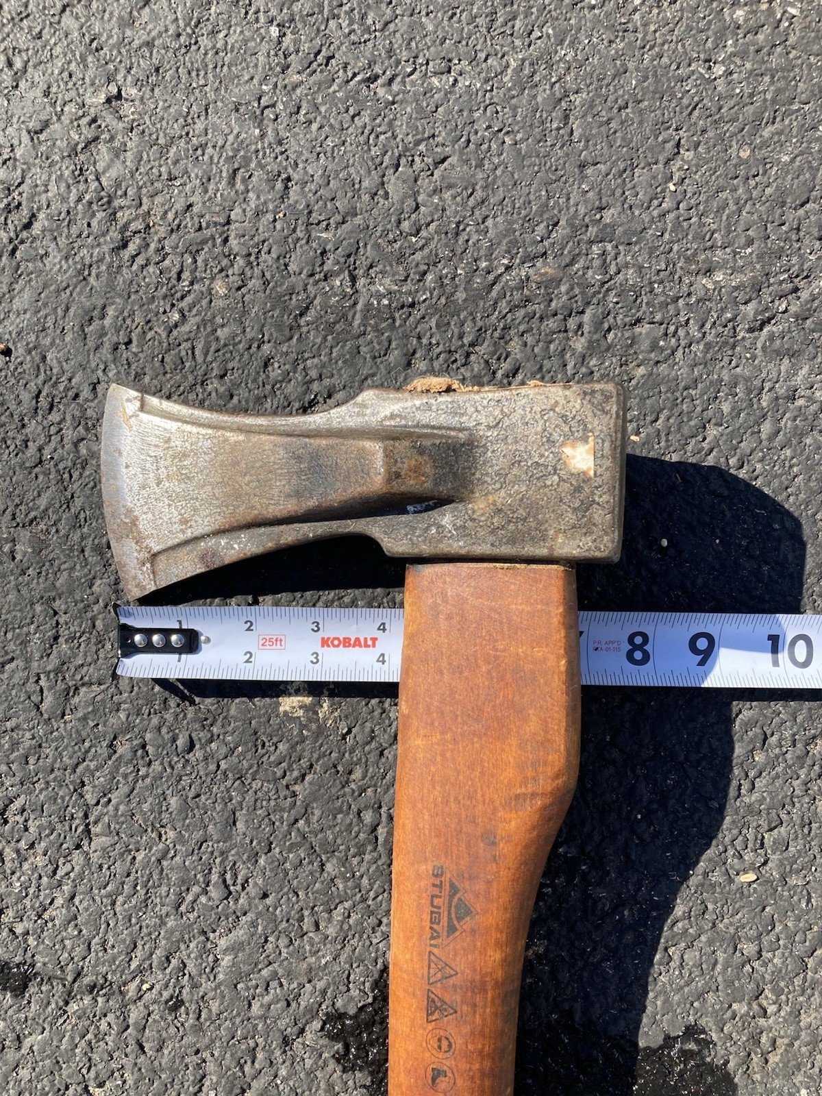 Stubai Axe Hatchet Wood Handle Collectible Tool