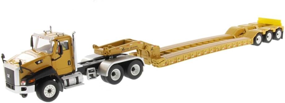 Cat Caterpillar CT660 Day Cab with XL 120 Low-Profile HDG Lowboy Trailer