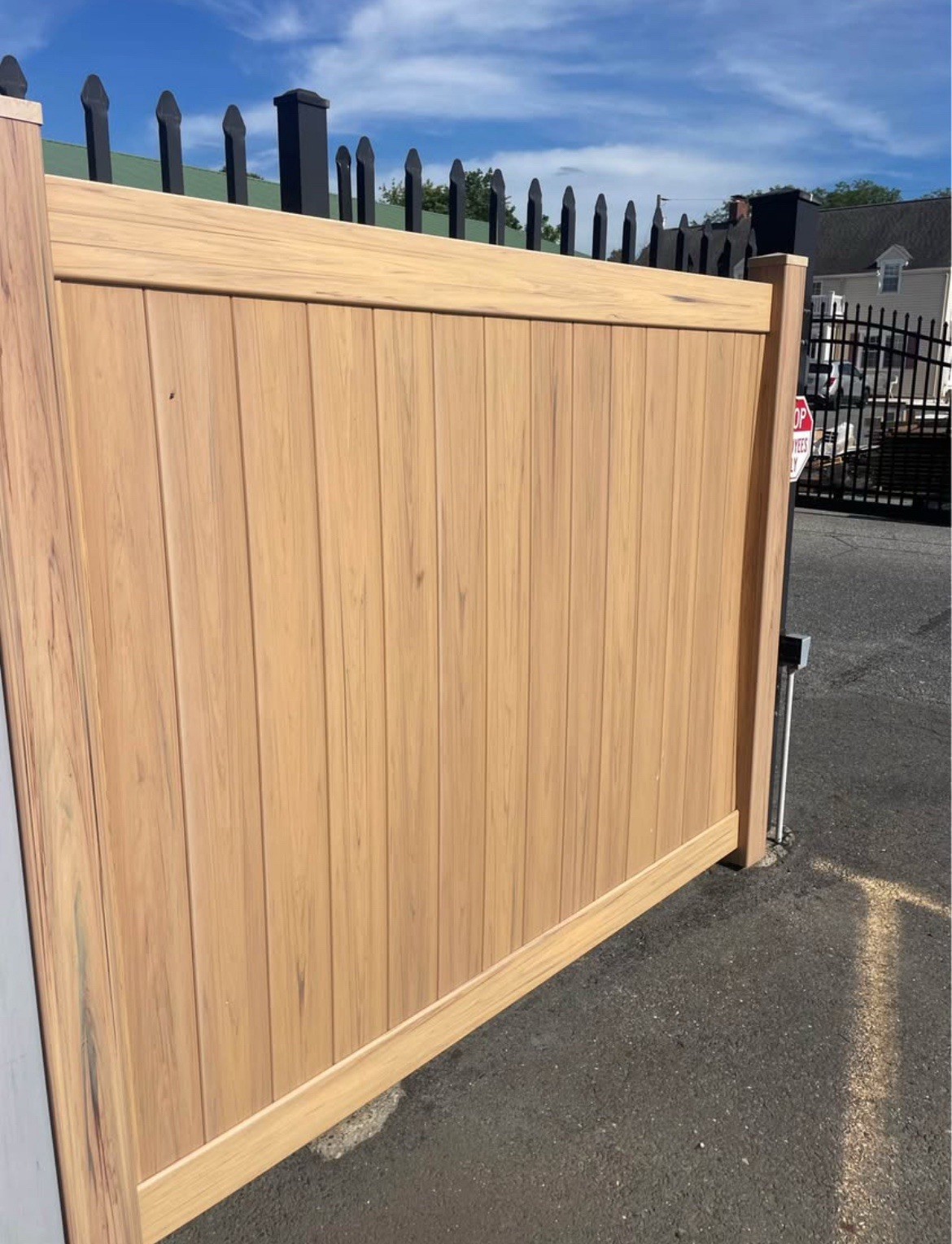 Cypress Color Vinyl Fence Panel