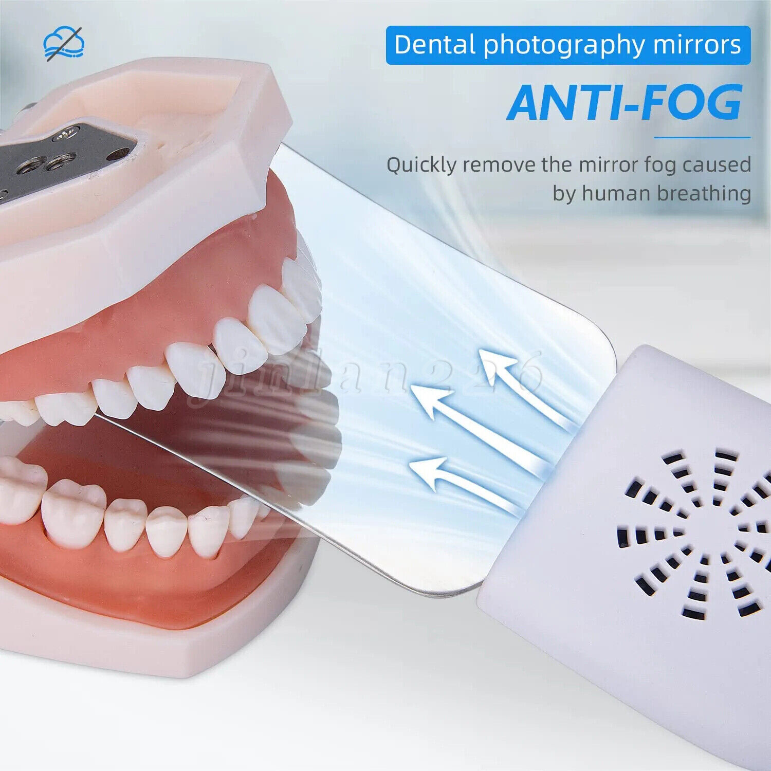 Espejo Oclusal Dental Sin Niebla LED Intra Oral Foto Sistema Espejo Reflector