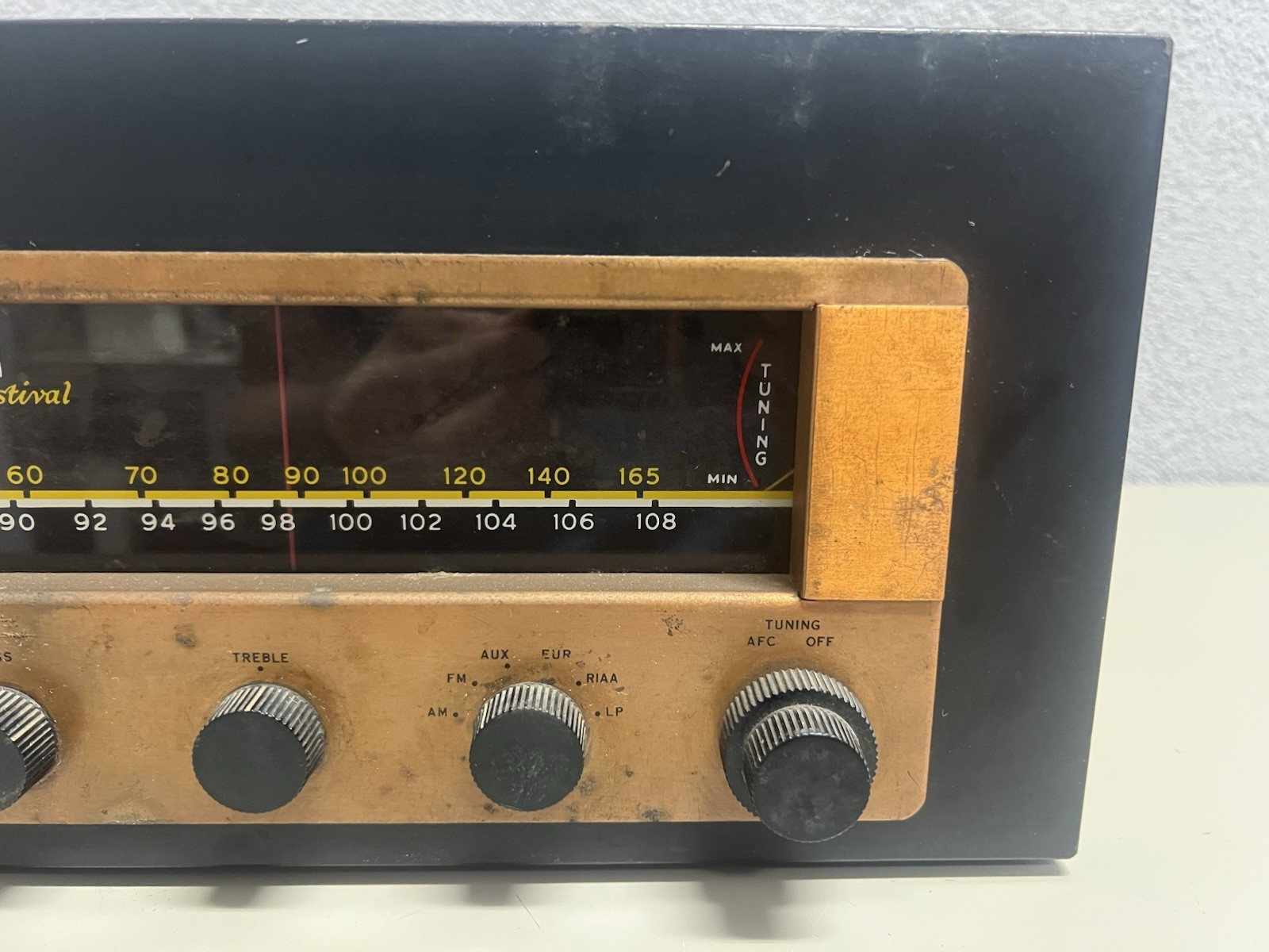 HARMAN KARDON D-1100 Tube Receiver For Parts Or Repair