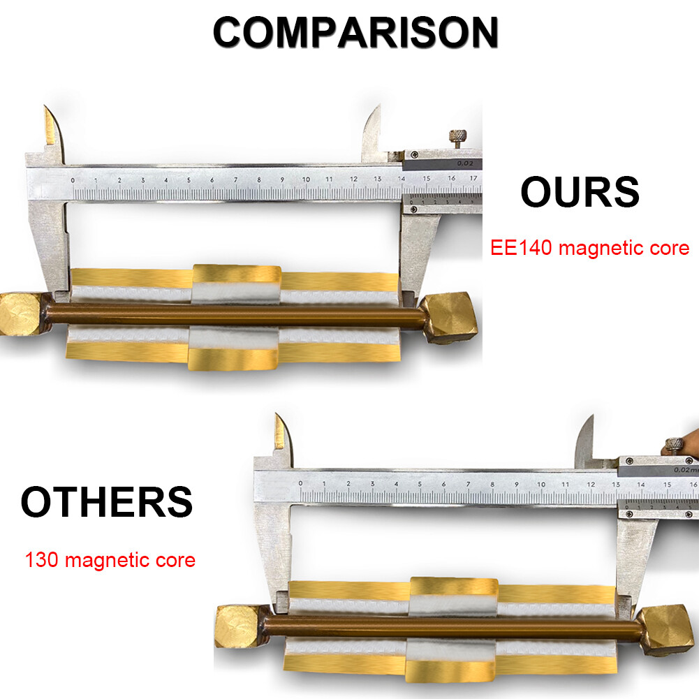 15KW High Frequency Induction Heater Furnace 30-100 KHz 220V 2200 ℃ (3992 ℉)