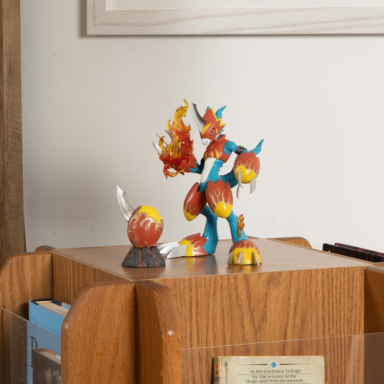 Digimon Adventure Flamedramon 6.5" Figure PVC Action Statue Collectible Toy