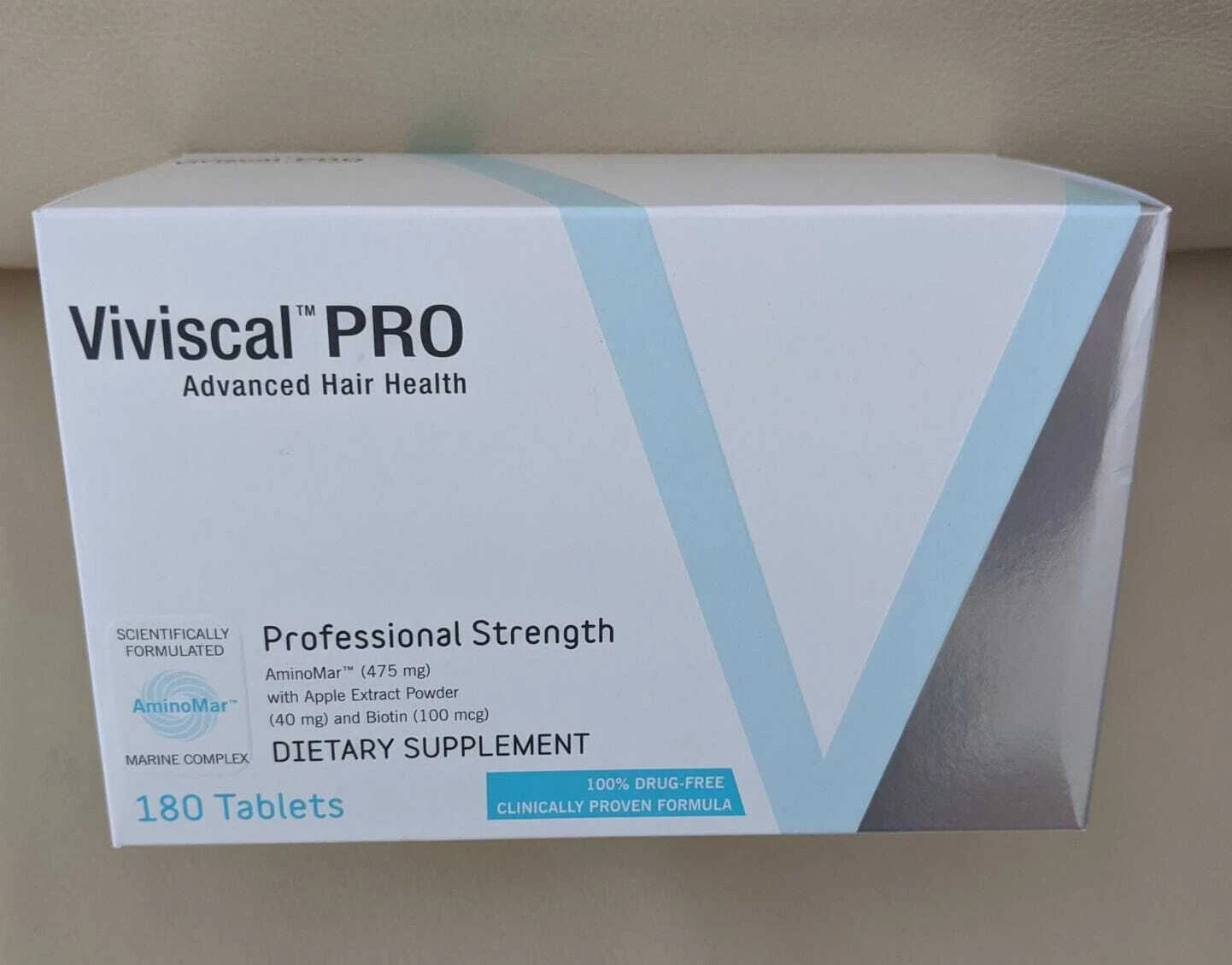 Viviscal Professional Hair Growth Supplement 180 Count. Expiry 04/2027.