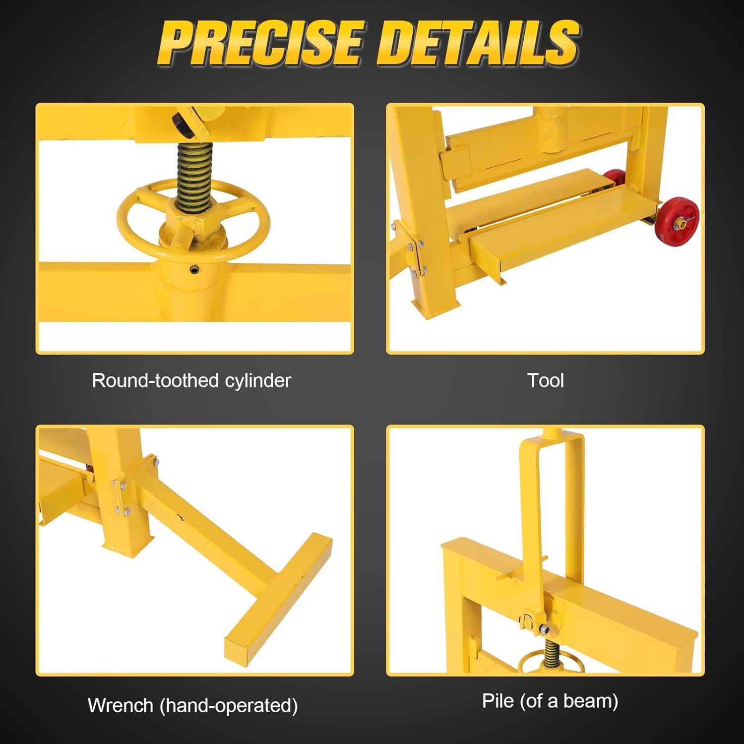 Manual Stone Brick Cutter with Wheels Paving Tool Block Splitter Cutting Machine