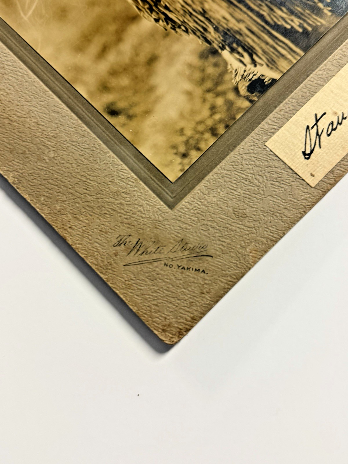 Original Native American Indian "Standing Bear-Sioux"; Photograph; LARGE Format