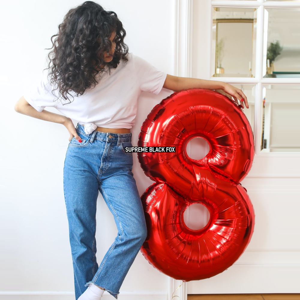 40" Large Foil Letter Balloons Number Balloon Float Helium Silver Gold Hot Pink