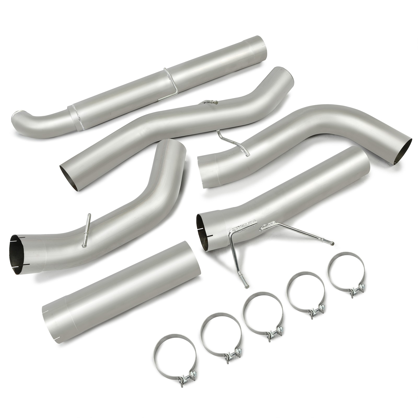 5" Exhaust Pipe For 2001-2007 Chevy Chevrolet Duramax 6.6L 2500HD 02 03 04 05 06