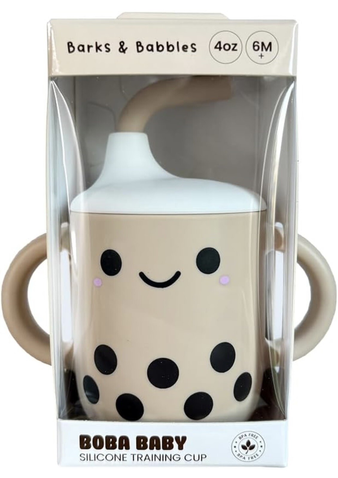 New Boba Baby Silicone Sippy Cup