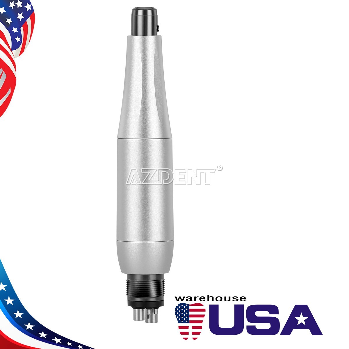 360° Swivel Dental Hygiene Prophy Handpiece Air Motor 4 Holes W/ 4:1 Nose cone