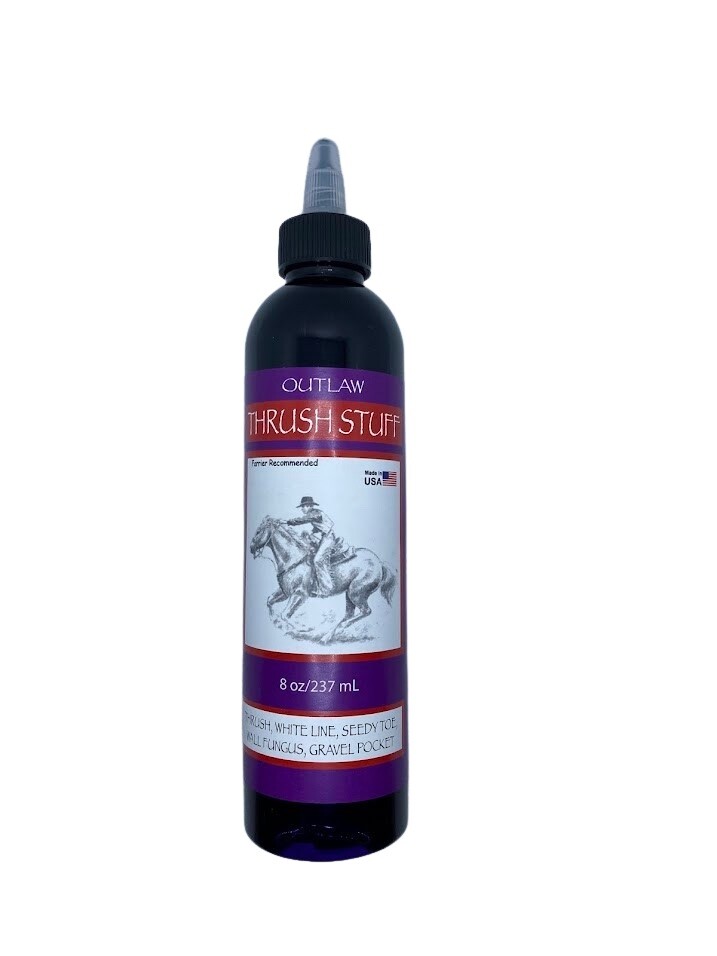 NEW 3 PACK!! Outlaw Thrush Stuff Treatment For Horses Hoofs And Abscesses Care