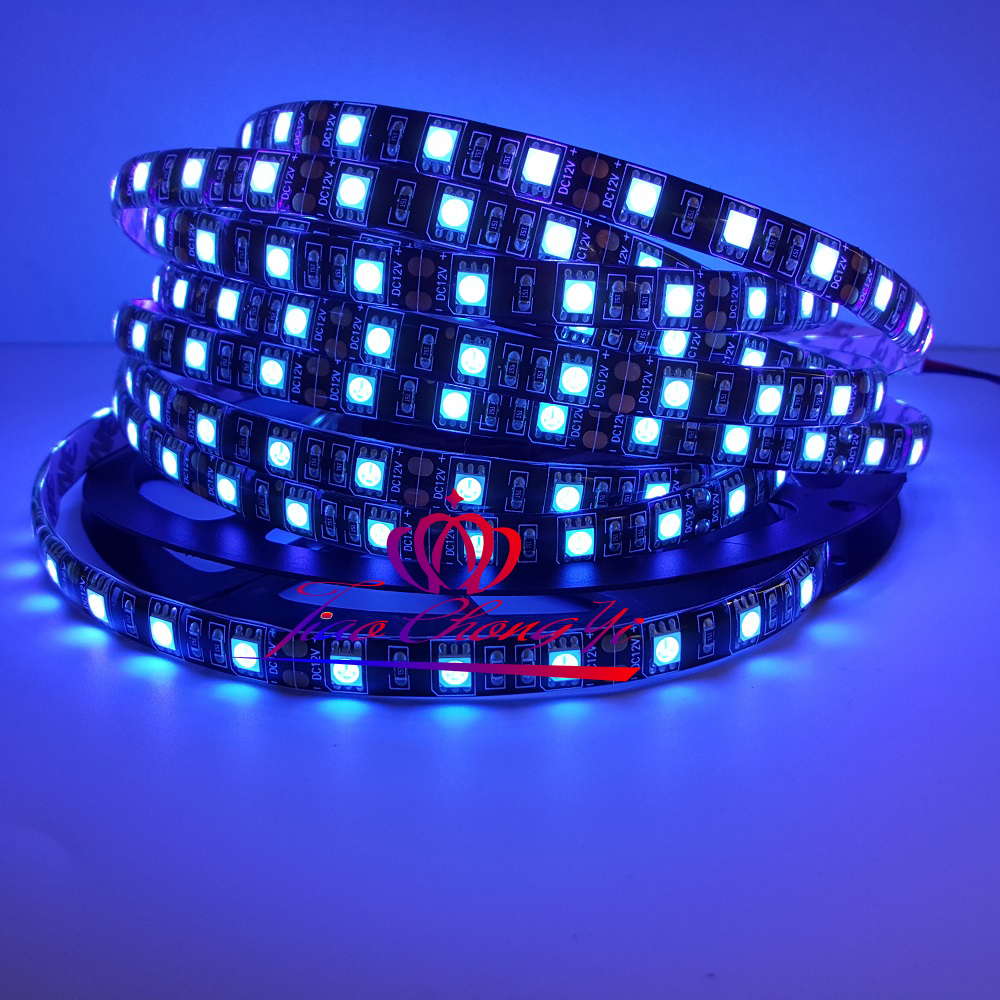 UV Light LED Strip Ultraviolet Back Adhesive 5M 300LEDs SMD 5050 Waterproof