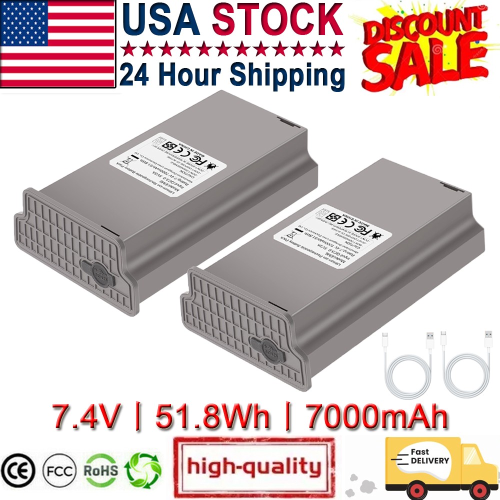 4-pack FOR TACTACAM Reveal Lipo Lithium Battery Pack for Reveal X Gen 3.0, 2.0