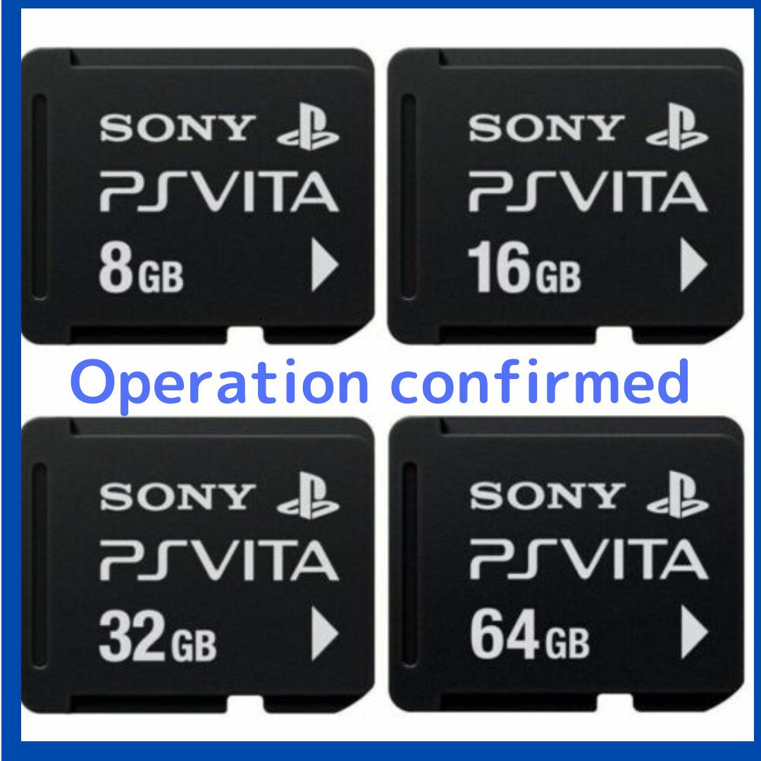 Sony PS Vita Memory Card Genuine Used Japan 4GB 8GB 16GB 32GB 64GB