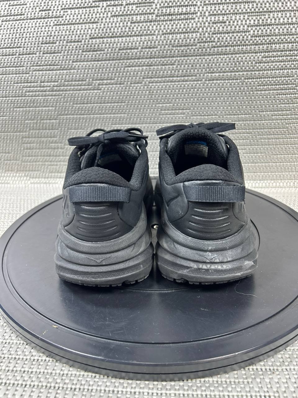 Hoka One One Shoes Womens Size 8.5 Bondi Slip Resistant Soft Toe Work Black