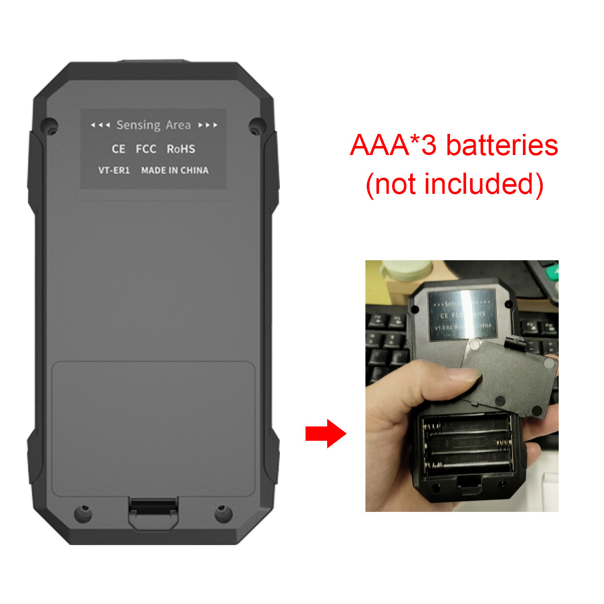 Portable Nuclear Radiation Detector GM Geiger Counter Tube β γ X-Ray Dosimeter