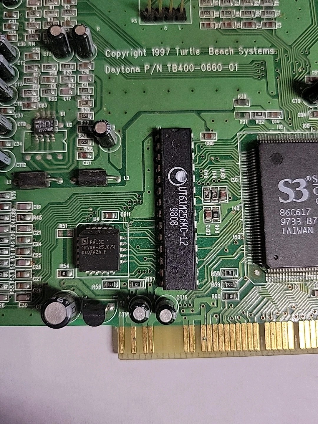 Turtle Beach Daytona TB400-0660-01 PCI Wavetable Sound Card for Vintage Computer