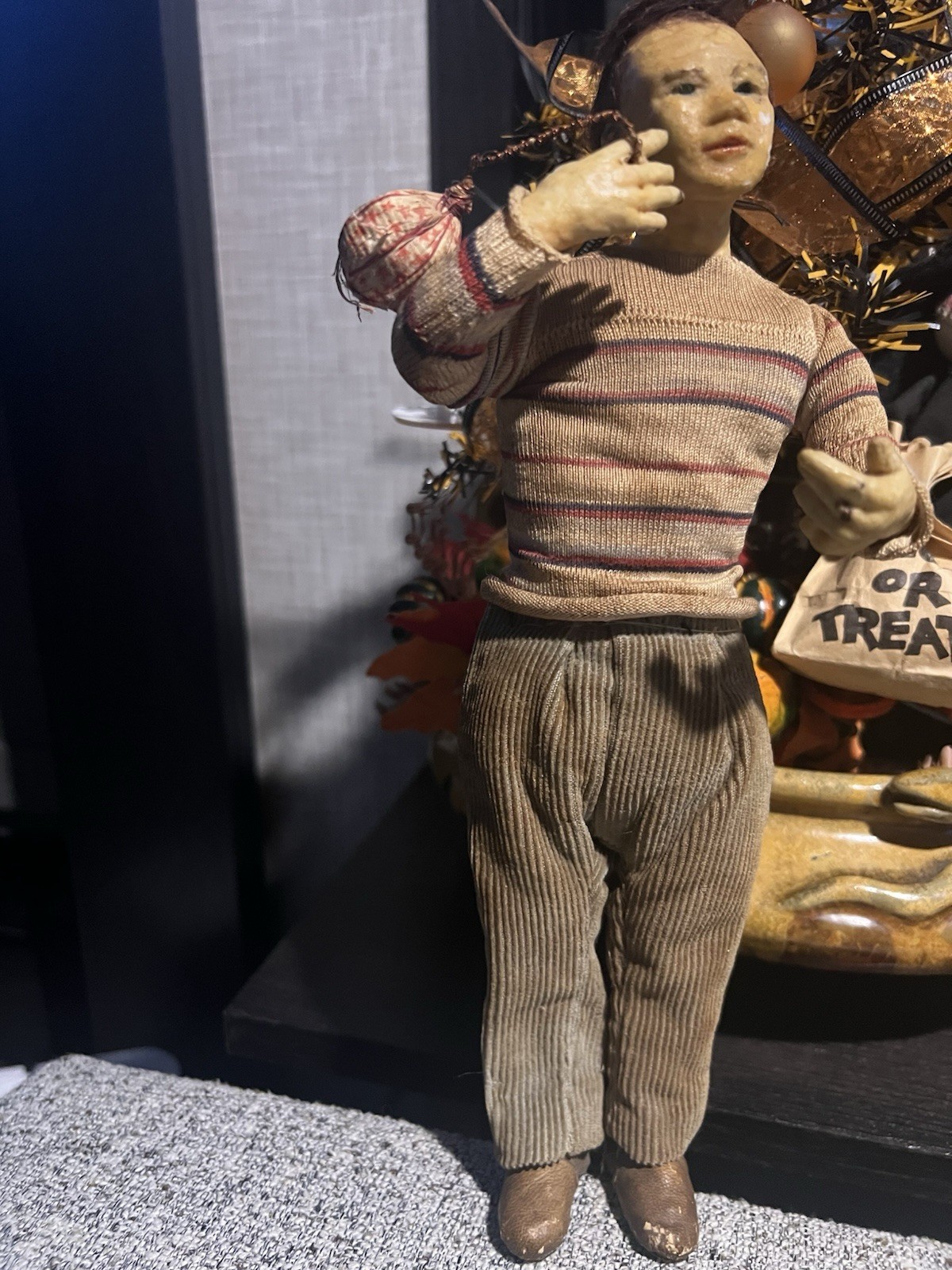 Old Creepy Handmade Hobo Doll!