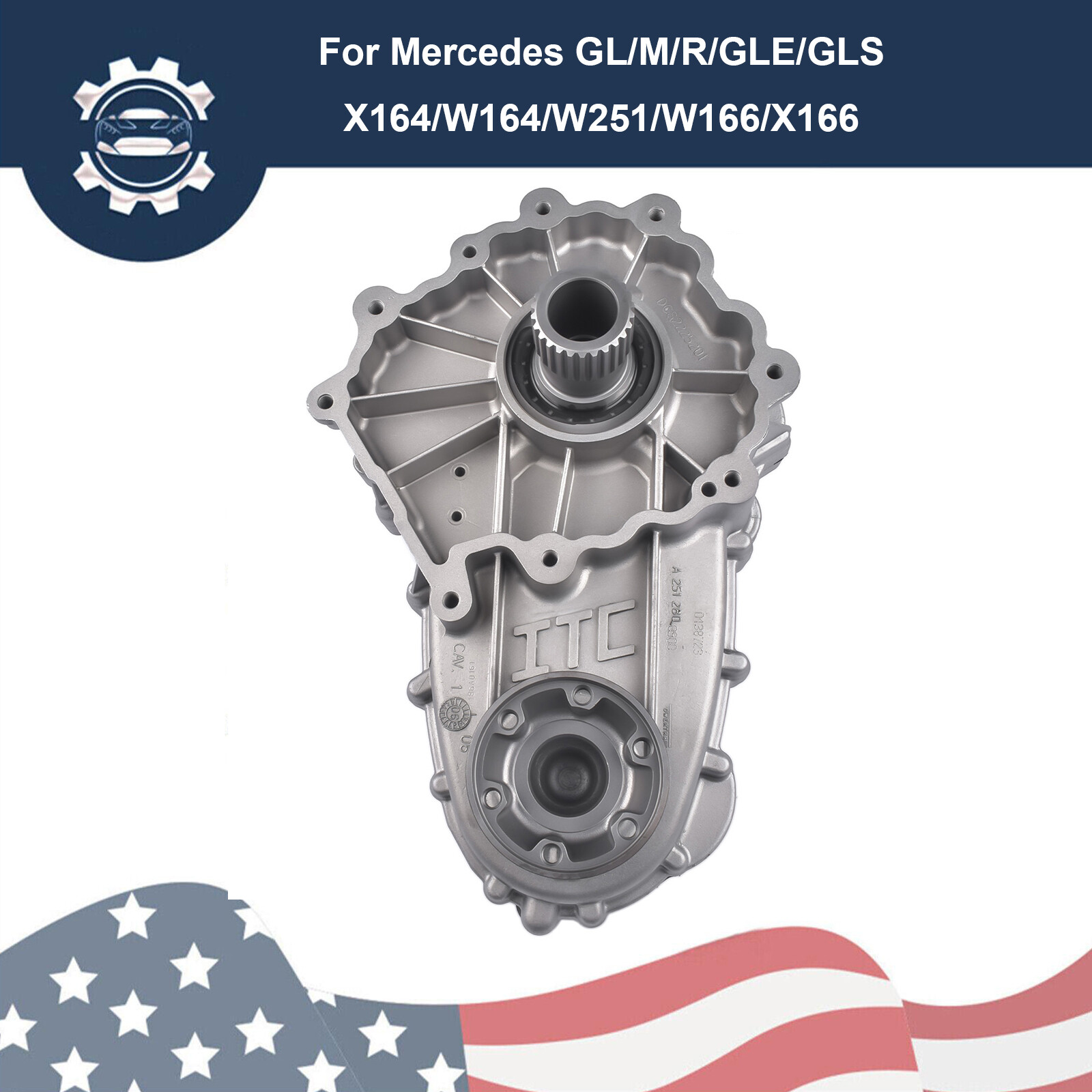 Transfer Case Assembly for Mercedes-Benz M-Class ML550 Base 2008-2014 2512800900