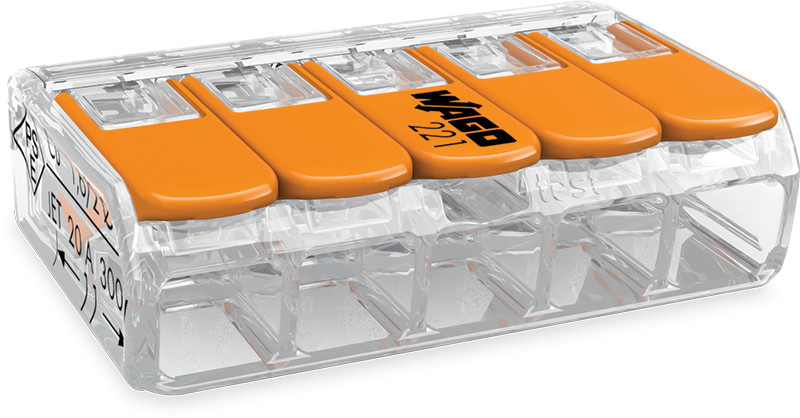 WAGO Lever Nuts 55pc Wire Splicing Connector Kit with Case