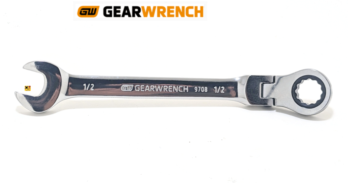 NEW GEARWRENCH FLEX HEAD RATCHETING WRENCH 12 POINT METRIC MM SAE INCH PICK SIZE