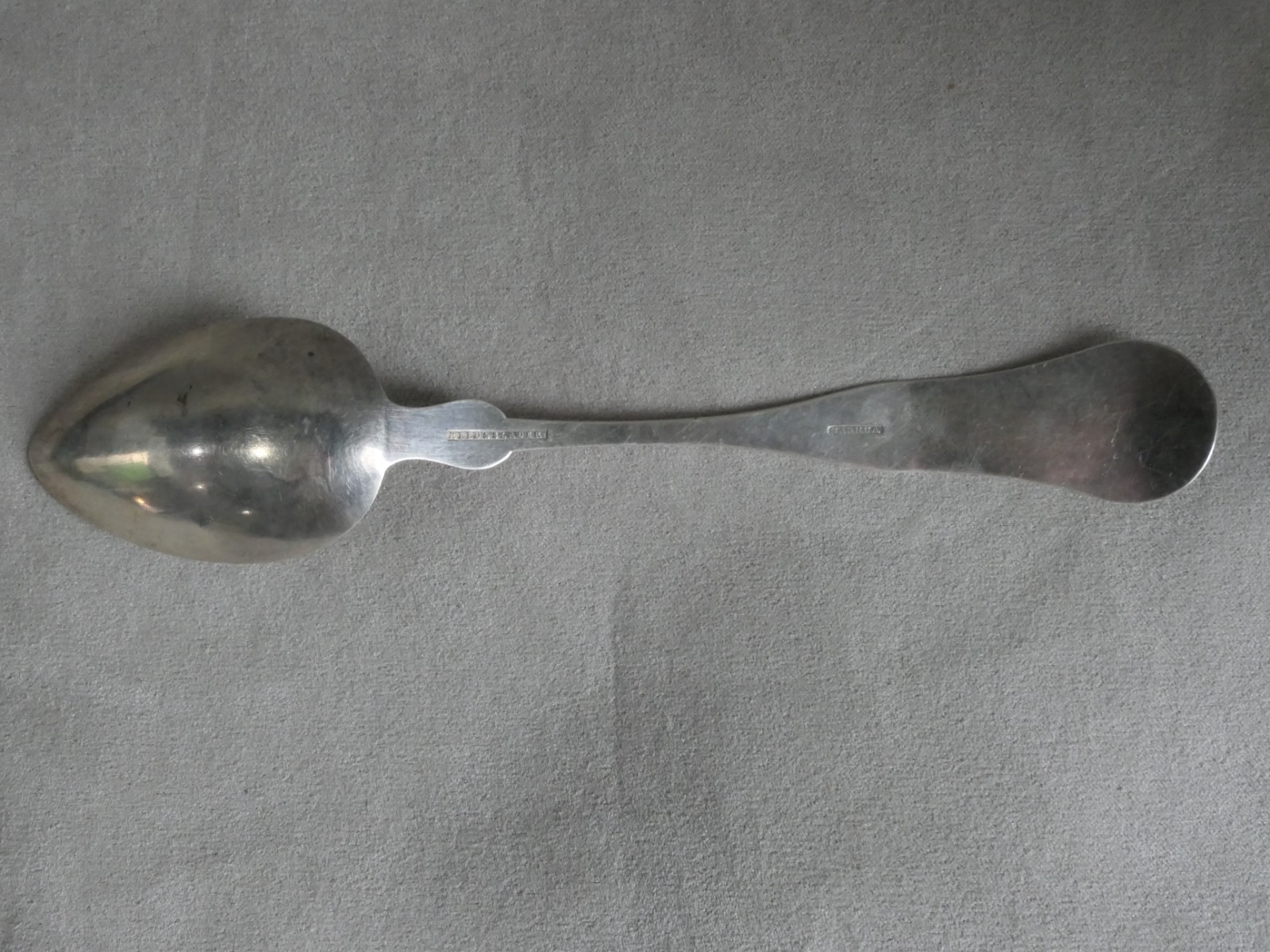 American Coin Silver Spoon REED & SLADER Nashua NH 8” : 24.6g