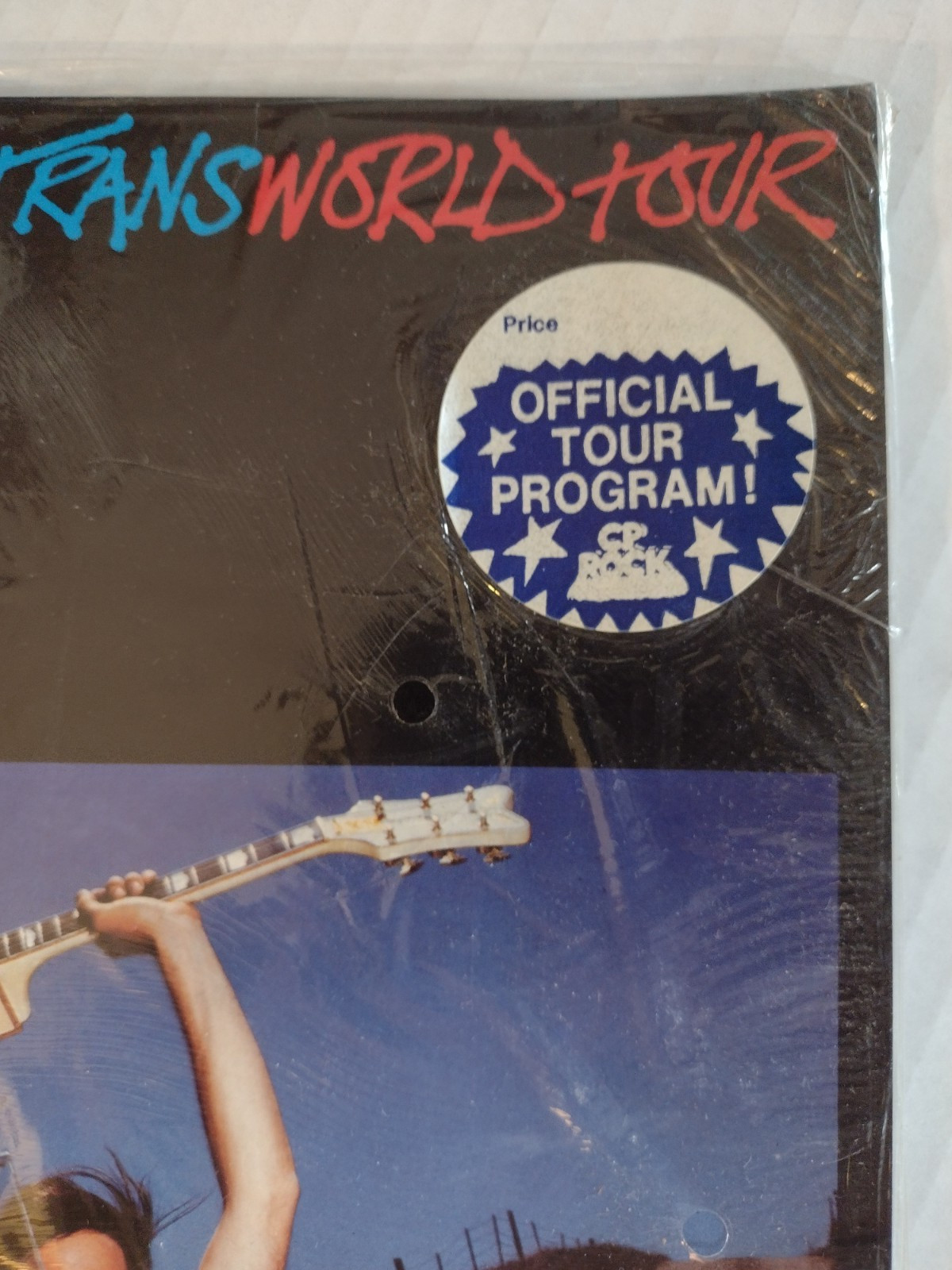 NEIL YOUNG ORIGINAL Trans World Tour Program 1982 SEALED1