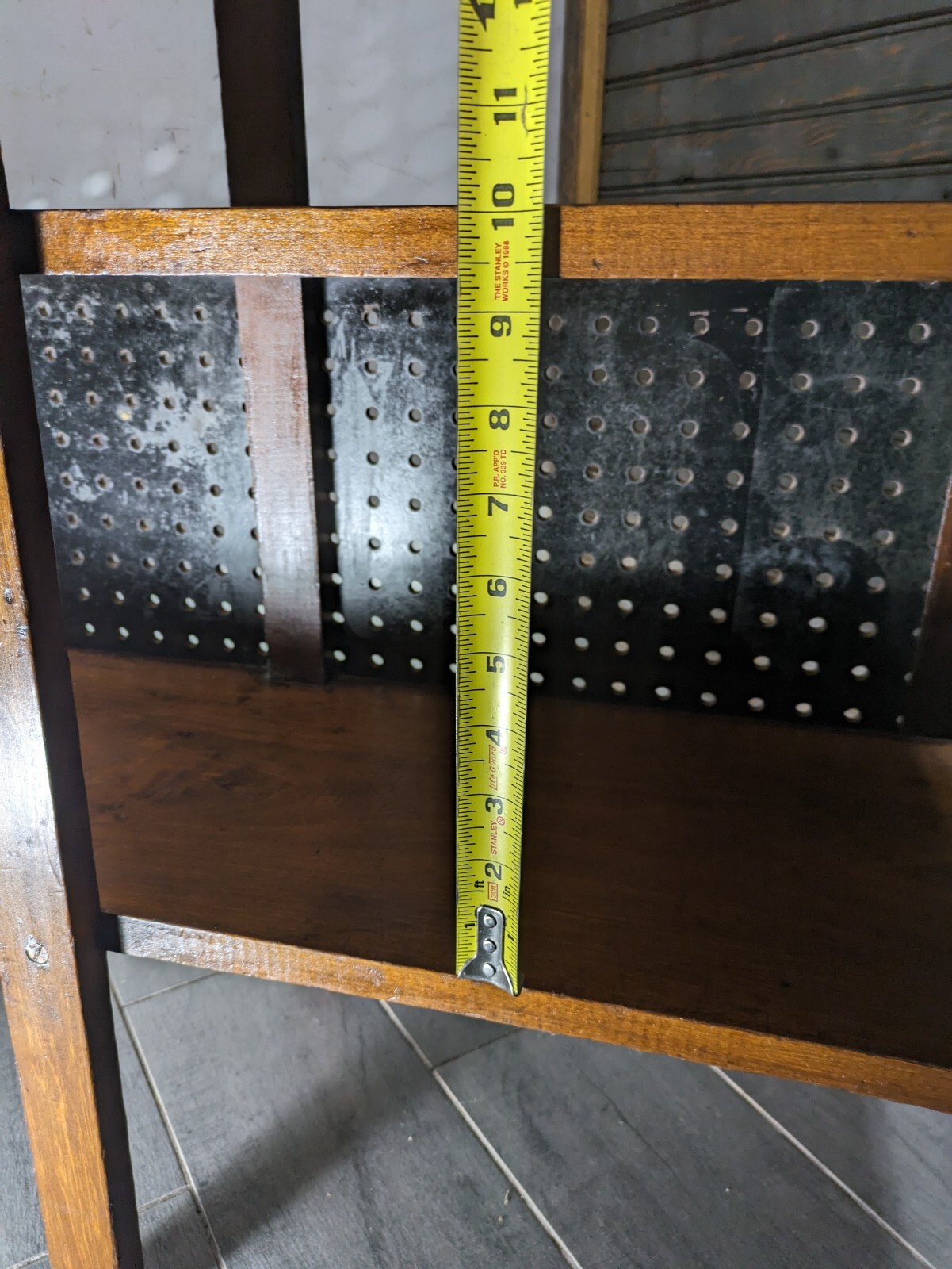 Antique Rustic Mission Arts & Crafts Style Display Book Shelf Open Bookcase