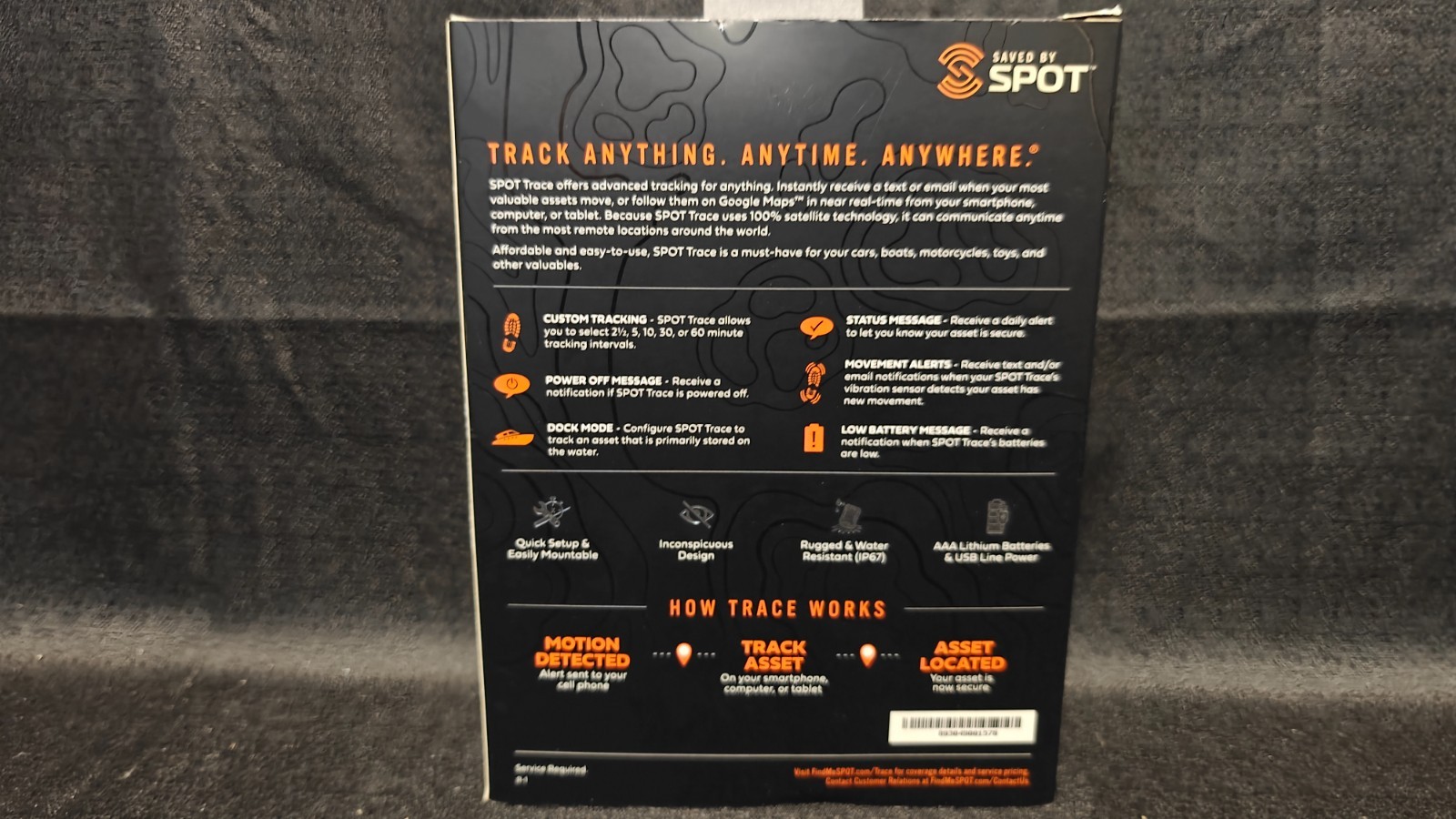 Spot Trace Satellite Tracking Device GPS Tracker Asset Locator Global Coverage