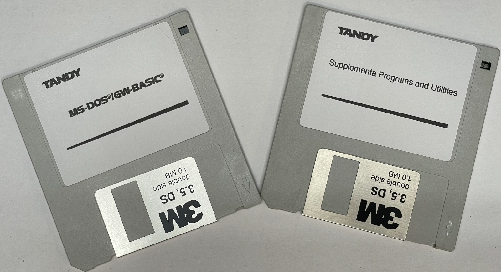 Tandy 1000 RL Boot system and Deskmate Disks / 3.5 Floppies Free Ship ! !