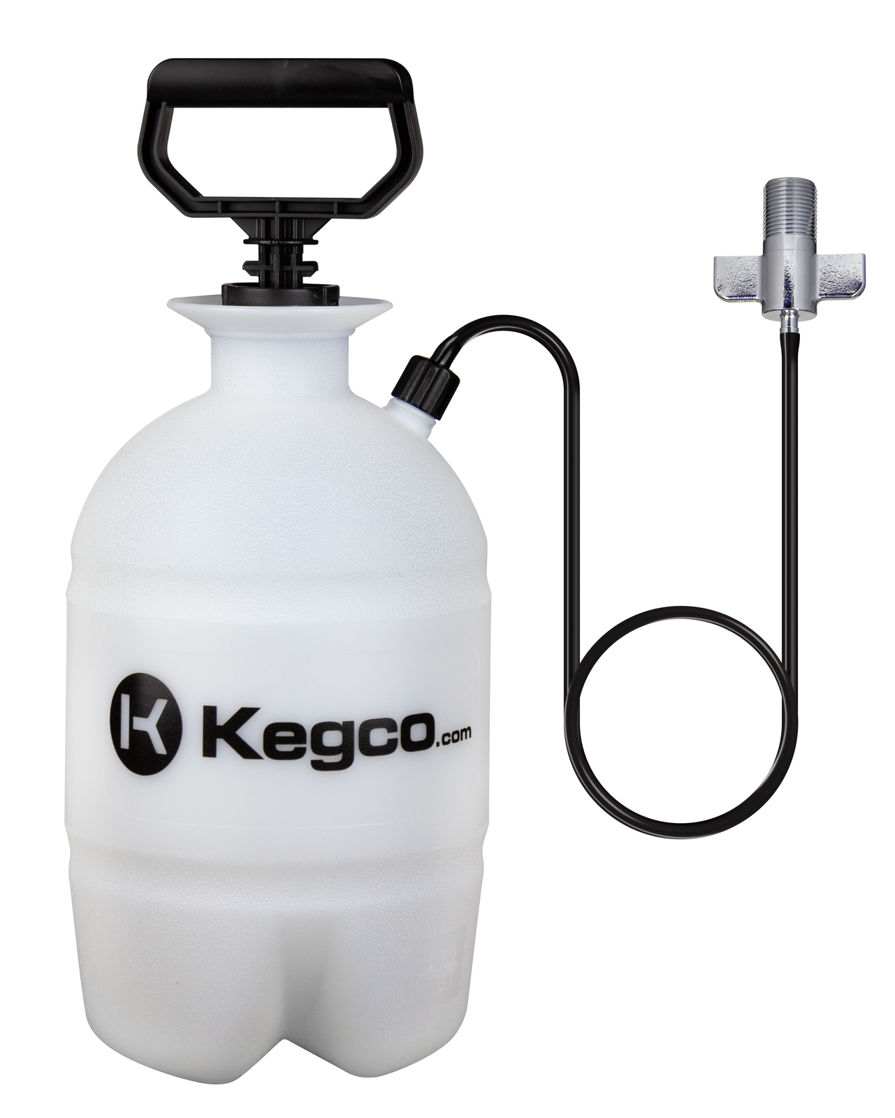 Kegco Deluxe Kegerator Cleaning Kit Pressurized Hand Pump Keg Beer Line Cleaner