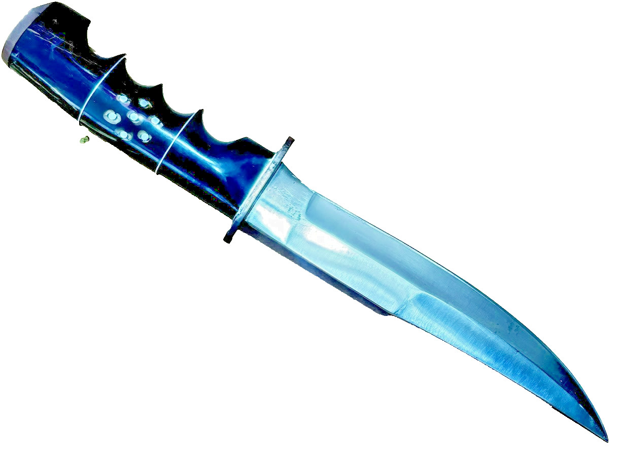 Bowie Knife with Hardshell Black Carbon Fiber Sheath Unique Collectible Knives