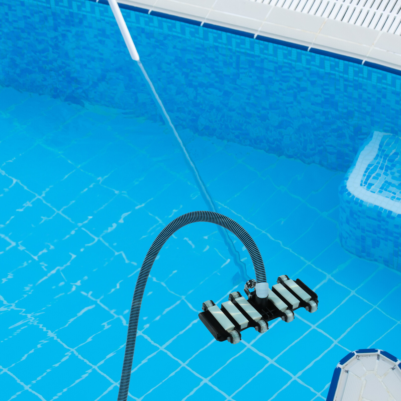 Swimming Pool Vacuum Head,Professional Weighted Flexible Pool Cleaner In-Ground