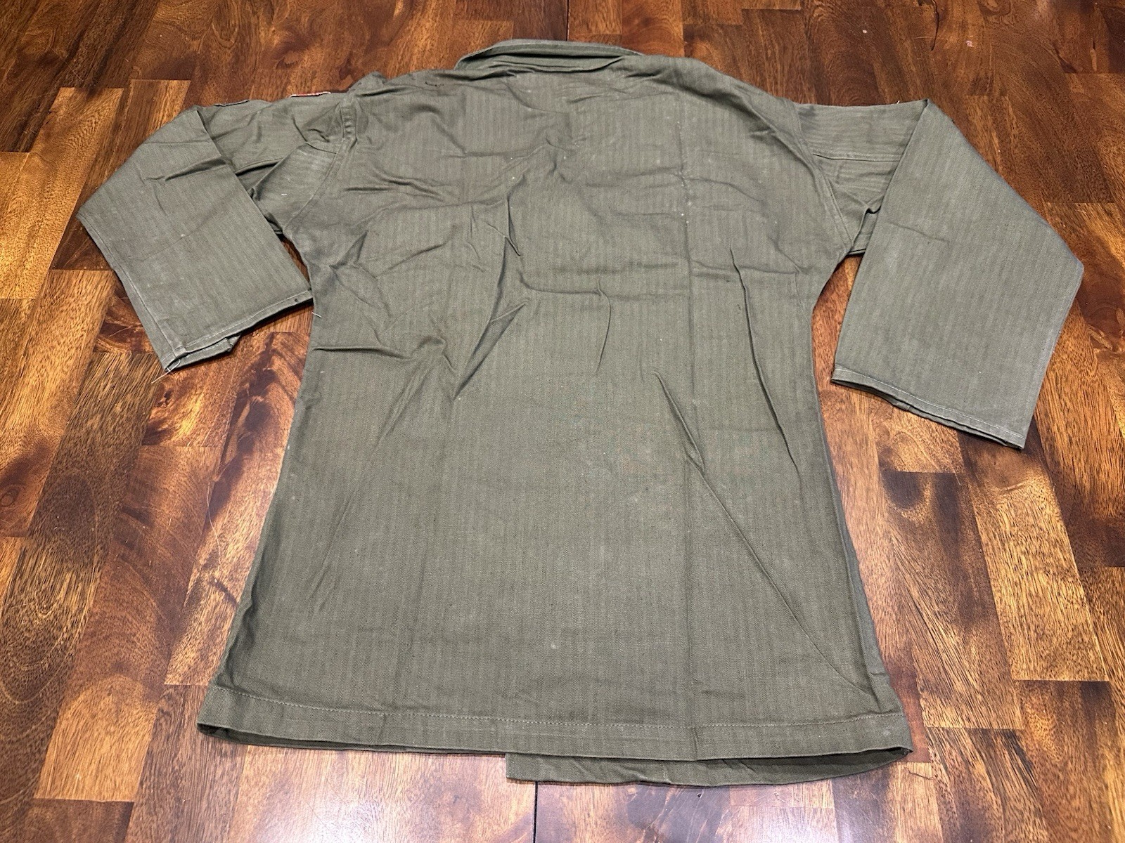 Korean War Era Fatigues HBT Herringbone Twill Shirt + Trousers & Belt