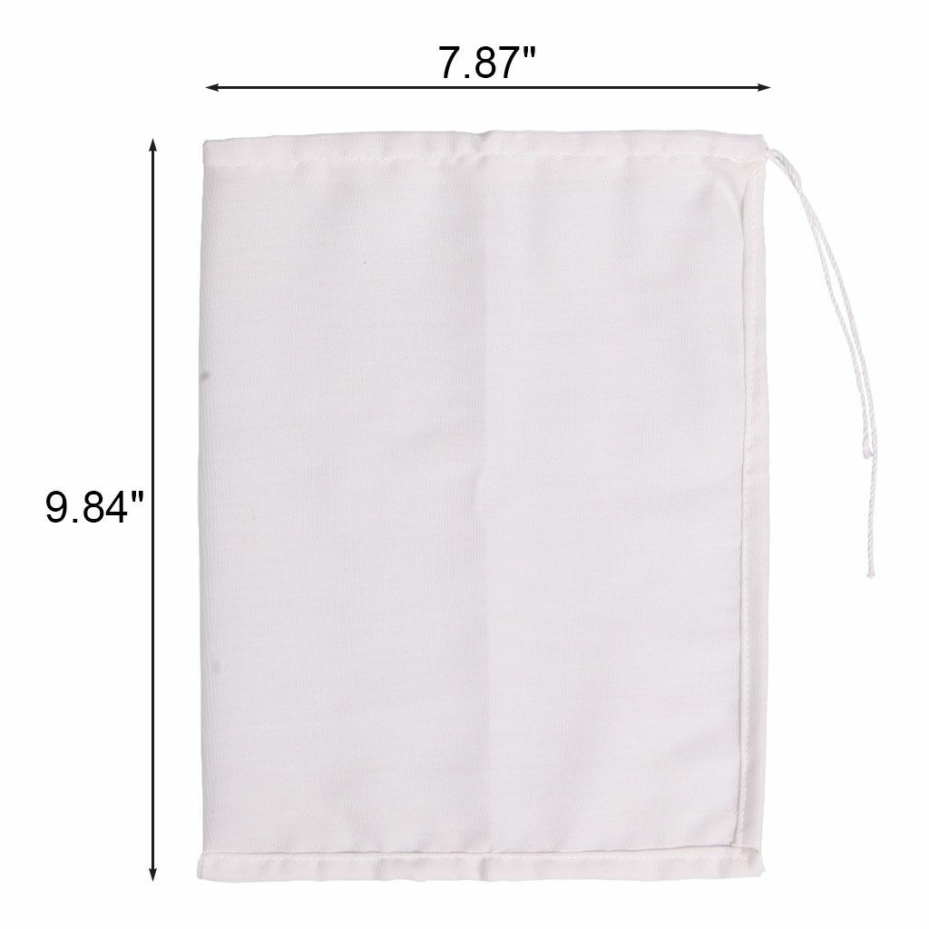 3/6/9X Reusable Fine Mesh Nut Milk Cheese Cloth Bag Cold Brew Coffee Filter Bag