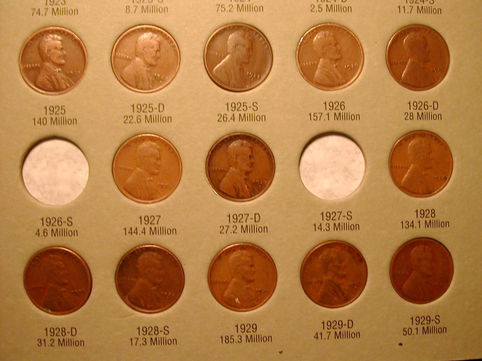 LINCOLN WHEAT CENT STARTER SET, 1909-1940 60 DIFFERENT DATE/MINTS!