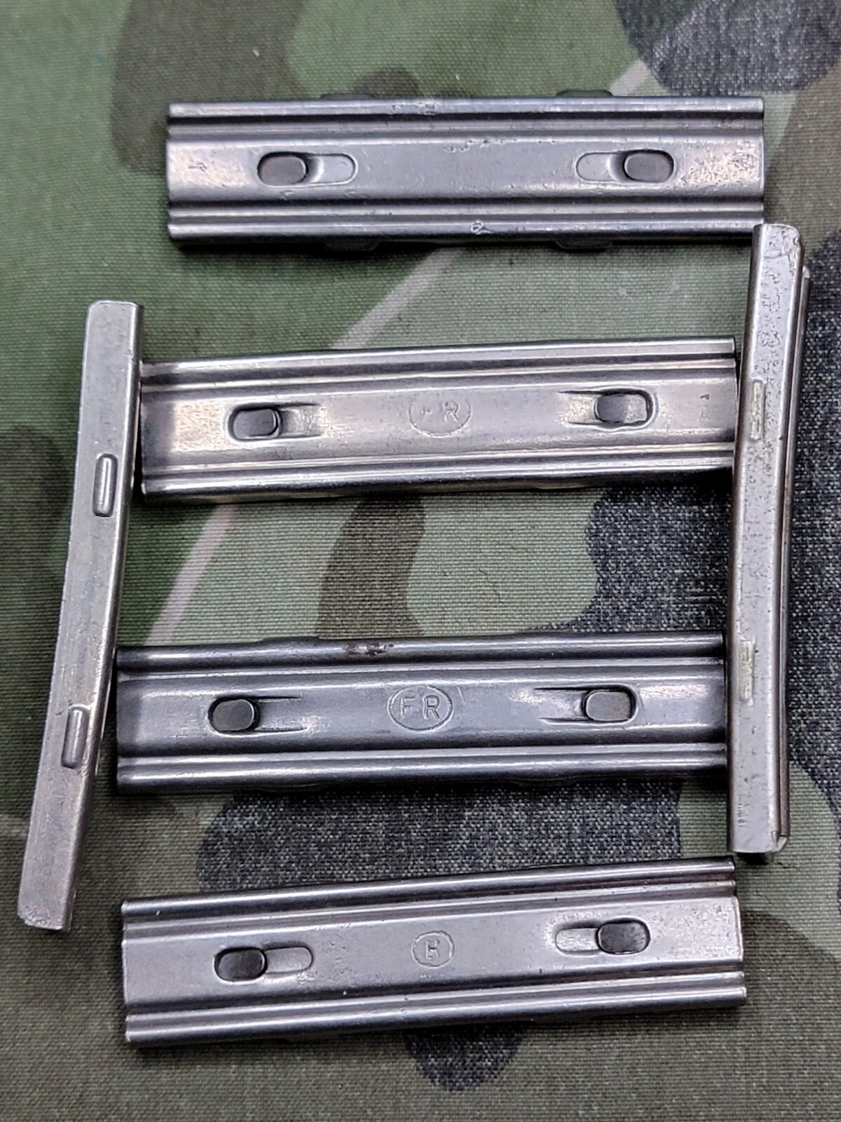 6 Original Argentine  30.06  Stripper Clips  Mauser WILL NOT WORK FOR 7.65