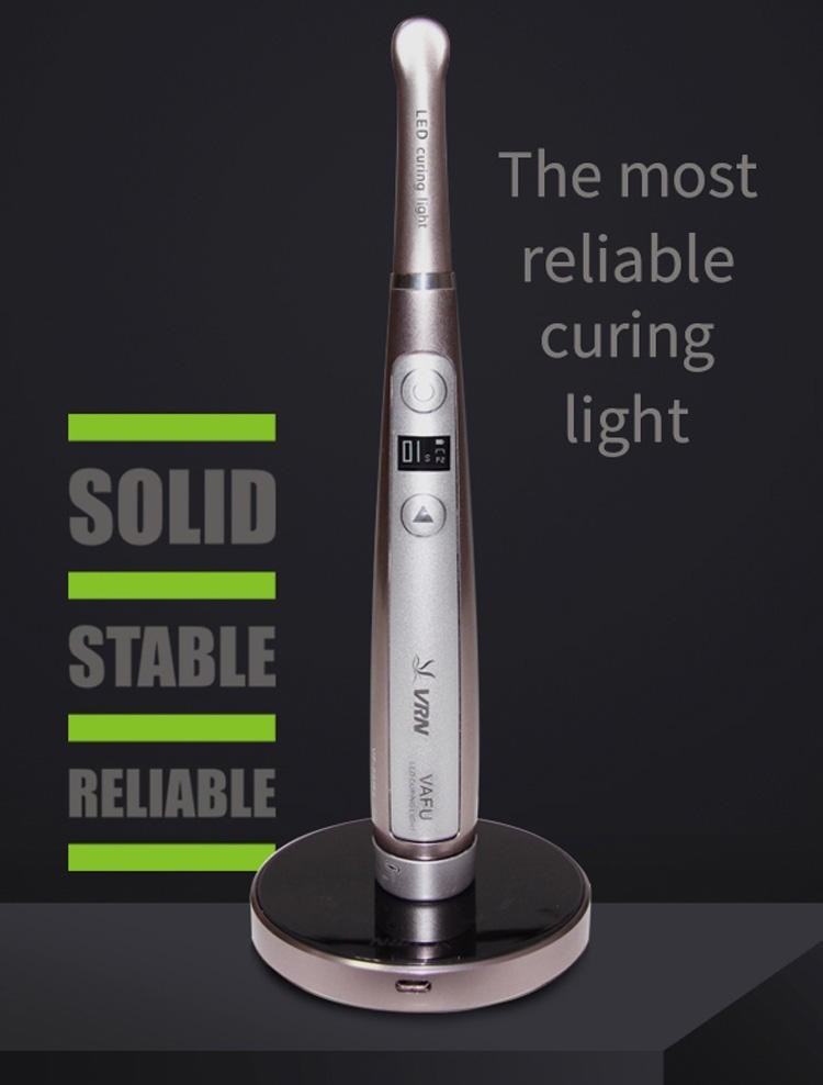 VAFU Dental 1 Second LED Curing Light Caries Detection Wireless Charging USSTOCK