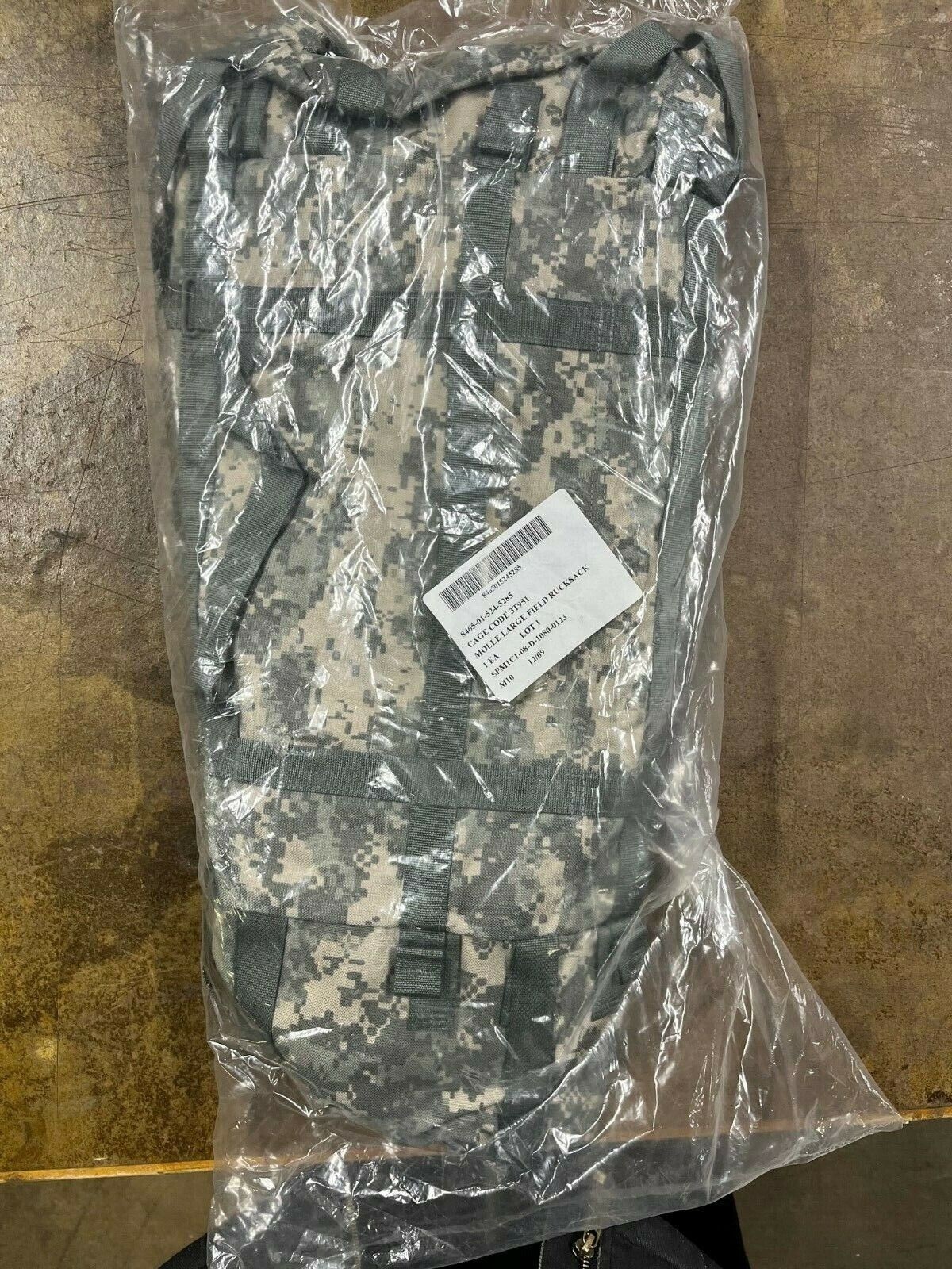 USGI MOLLE II ACU Large Field Pack Rucksack Complete w/ Sustainment Pouches NEW