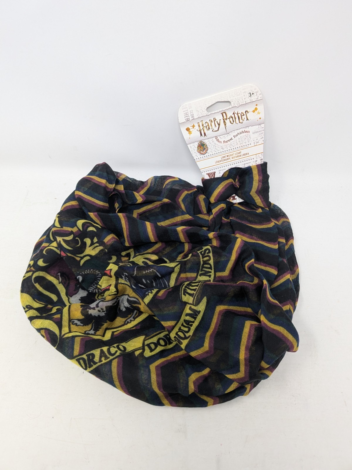 Official Harry Potter Hogwarts Lightweight Infinity Scarf Shawl Polyester