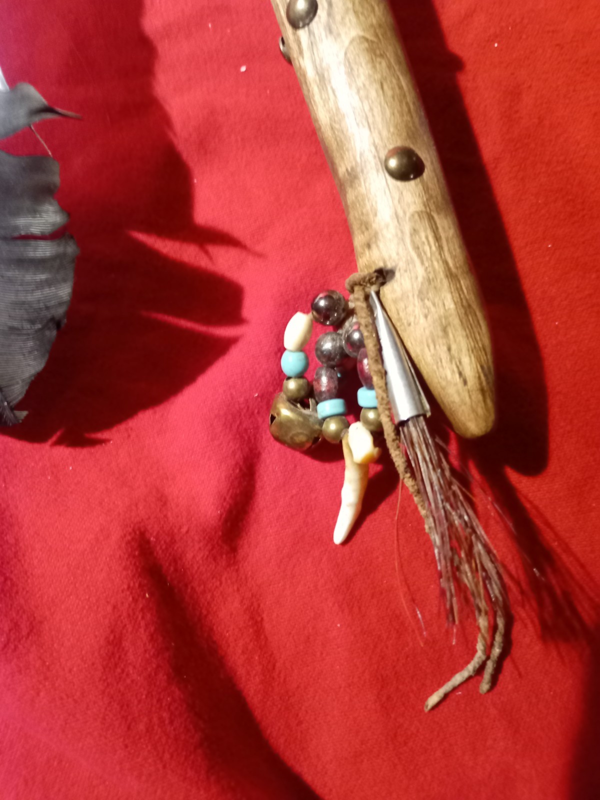 Native American Type Peace Pipe Tomahawk