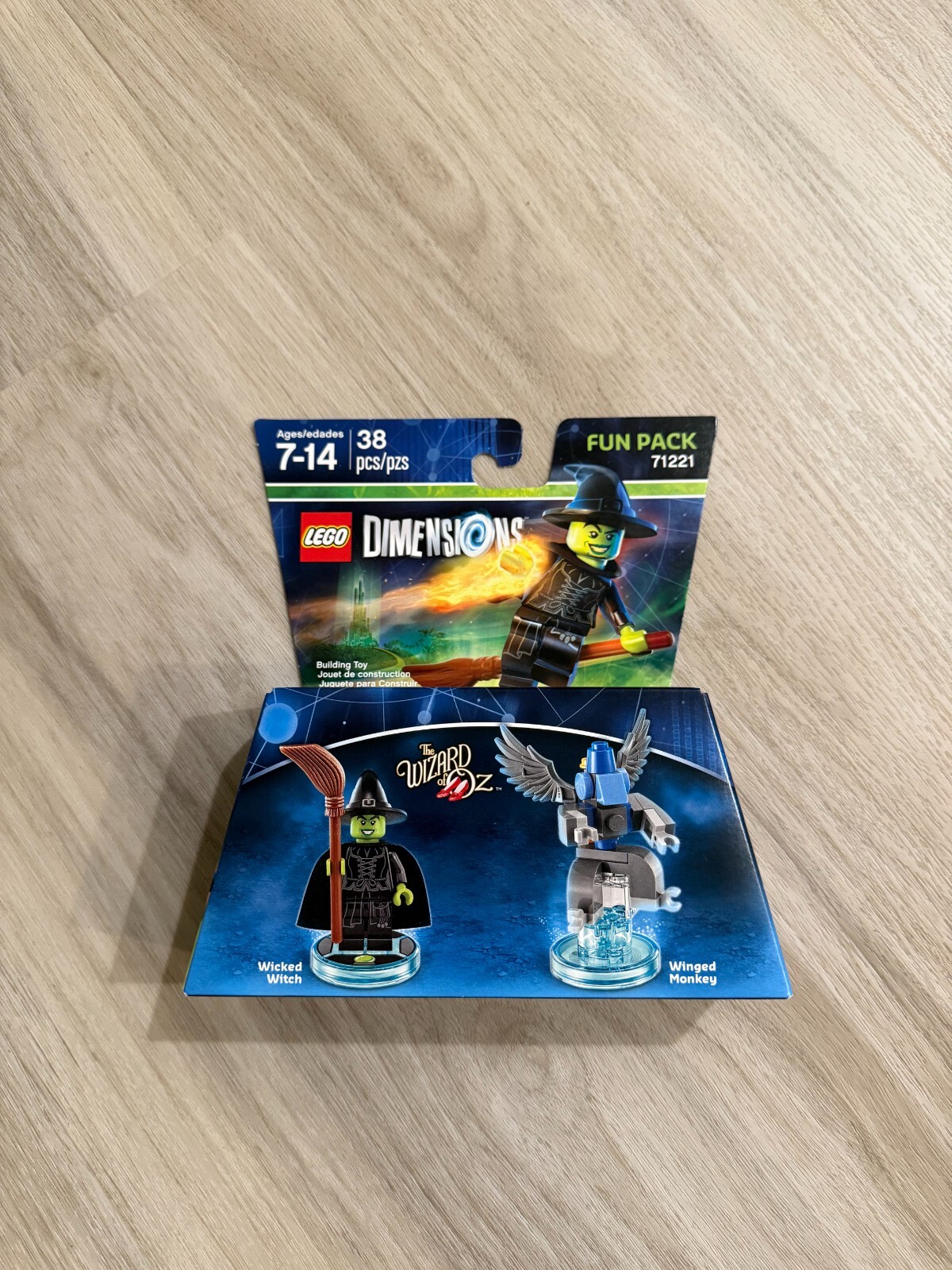 Lego Dimensions Wizard of Oz Wicked Witch 38 Pcs Fun Pack 71221 NIB